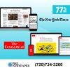 The New York Times and The Economist Subscription 77% Off