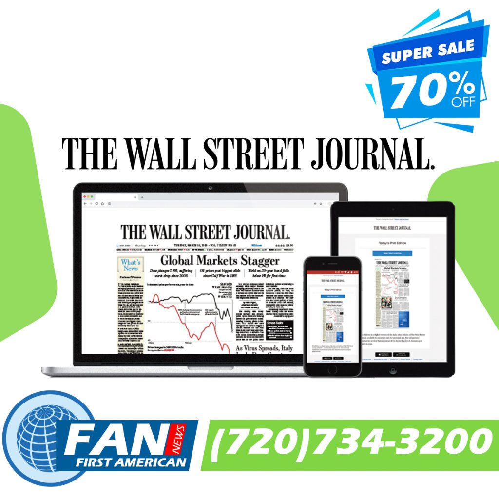 WSJ News paper | wall street journal print edition