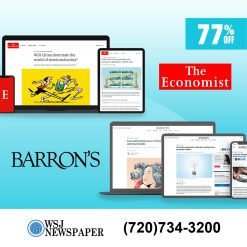 The Economist Subscription and Barron's Digital Access for 3 Years